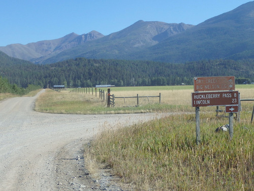 GDMBR: Huckleberry Pass, 8 Miles.